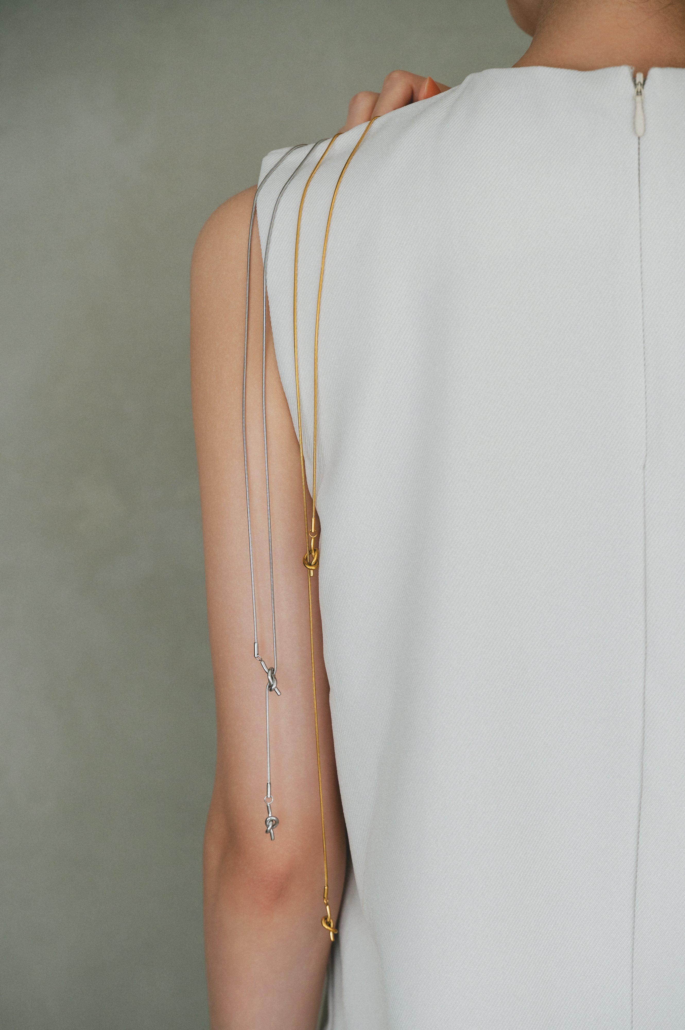 Y-Chain Long Necklace