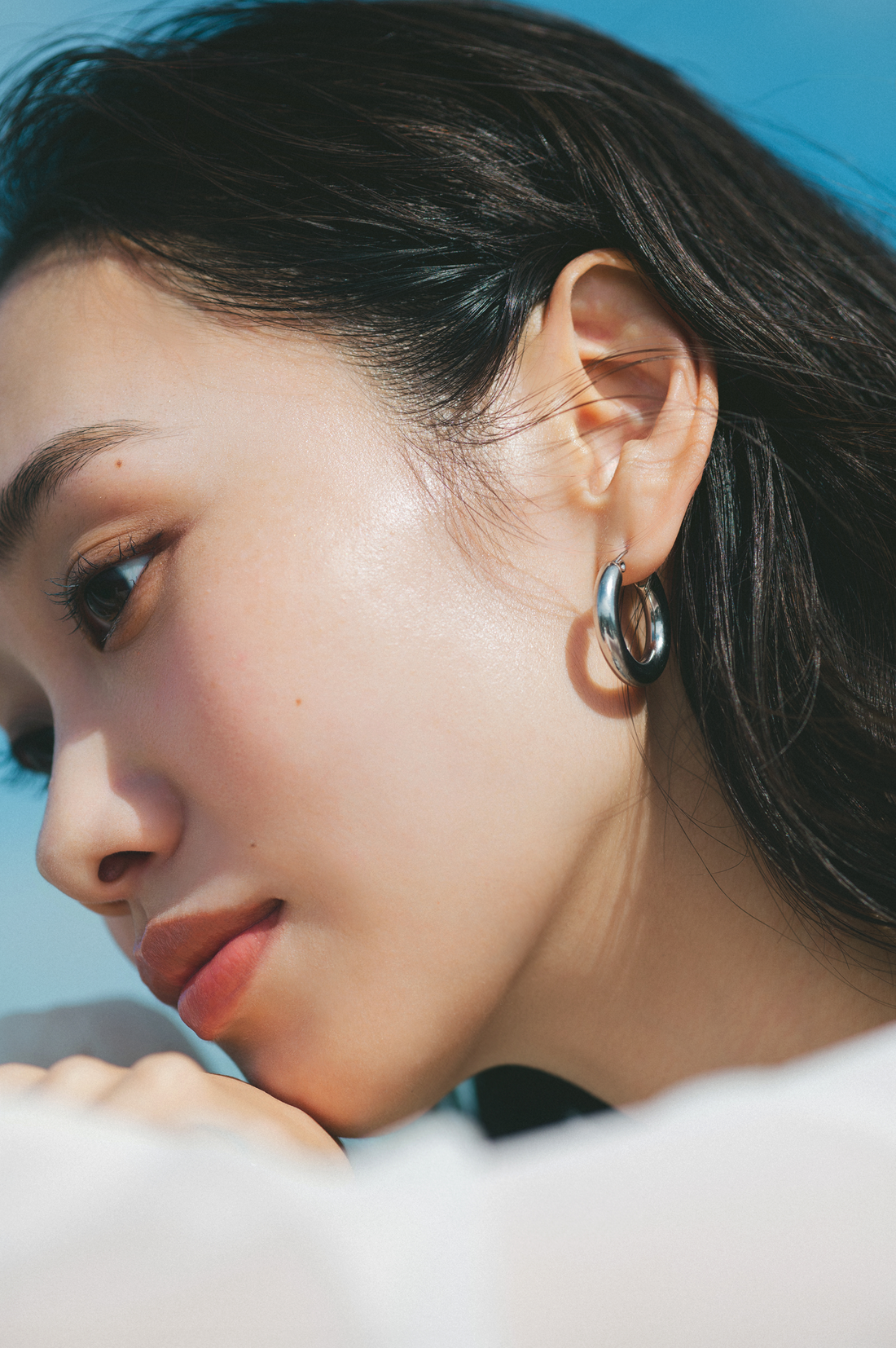 【DAY TO DAY】Chunky Hoop Pierce