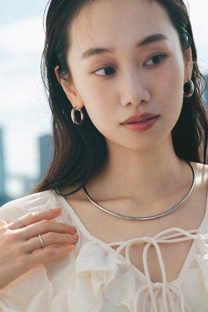 【DAY TO DAY】Chunky Hoop Pierce