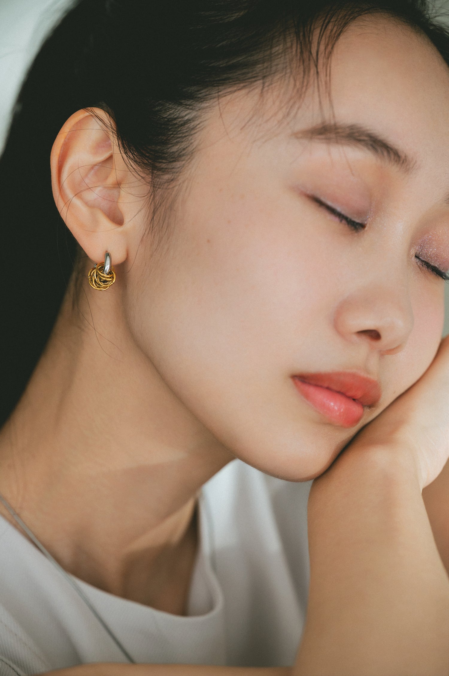 【If】Mix Hoop Pierce