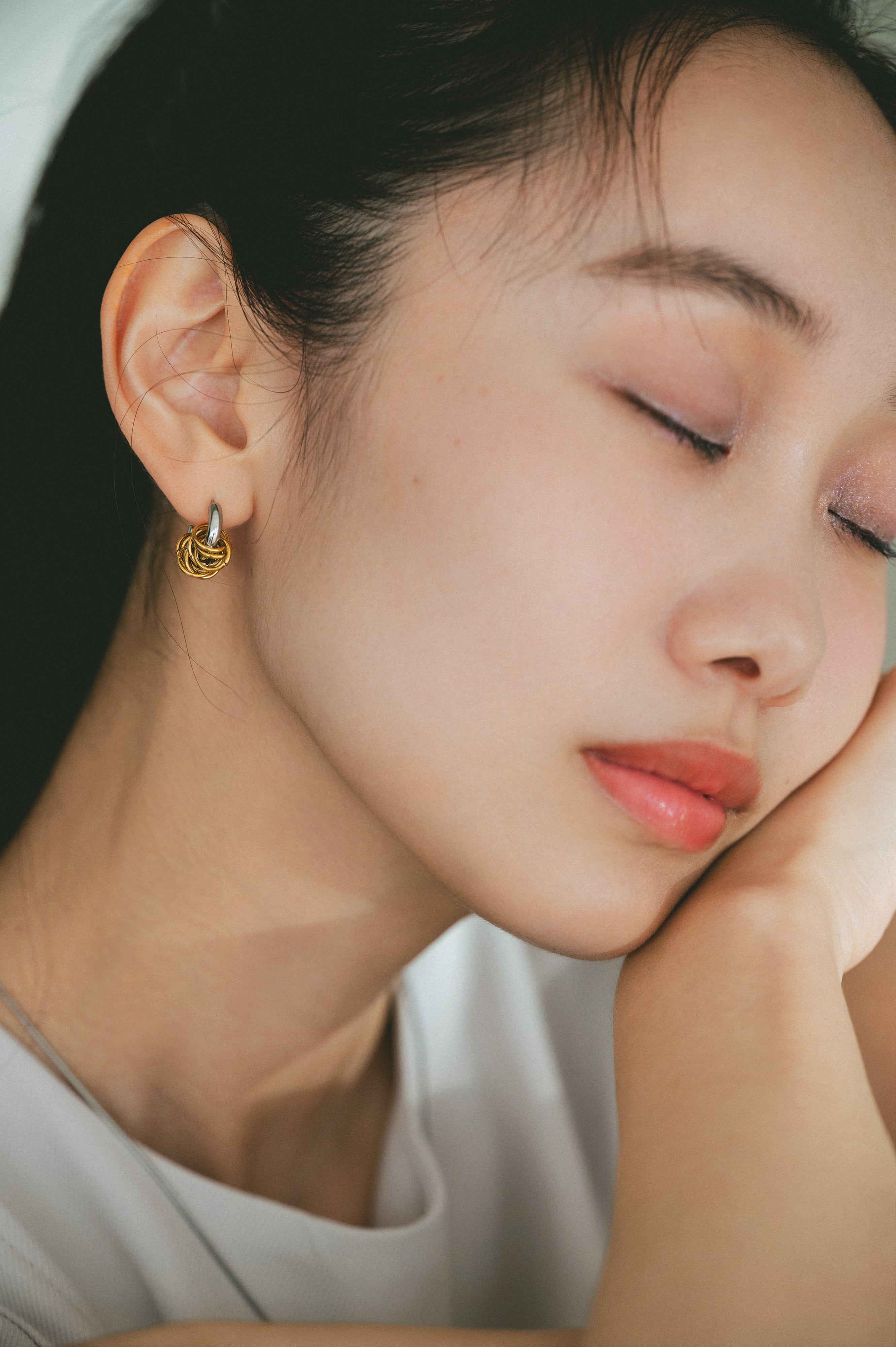 【If】Mix Hoop Pierce