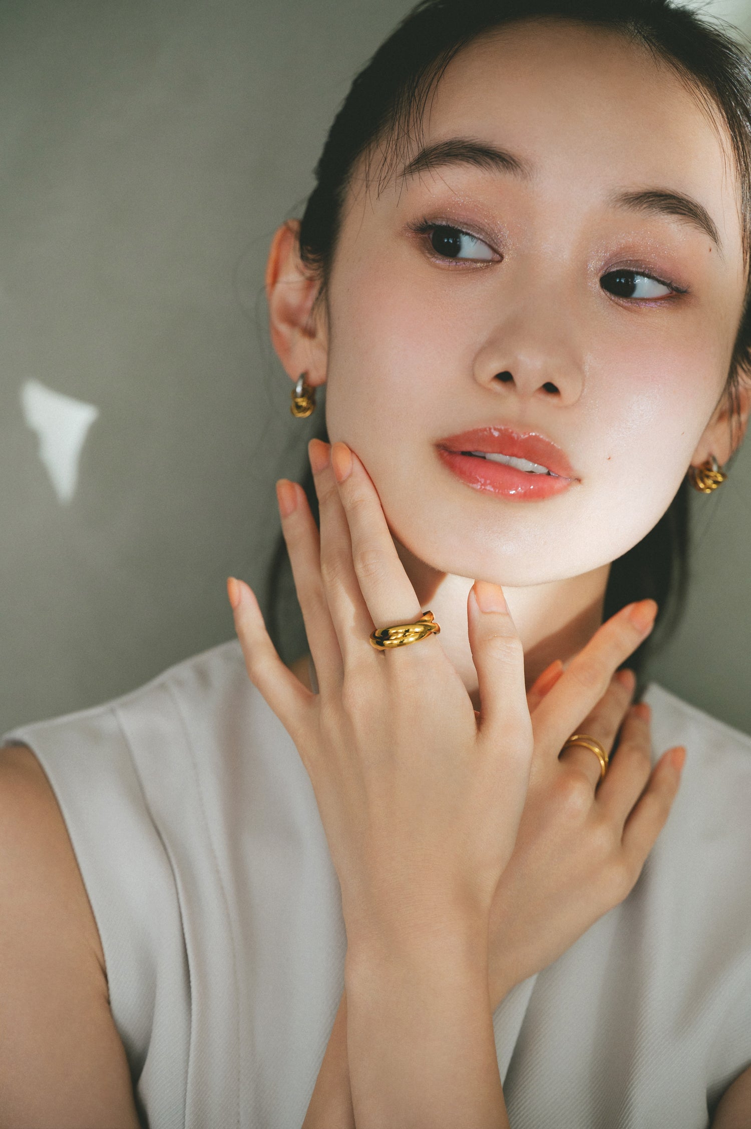 【Sparkle】Triple Cross Ring