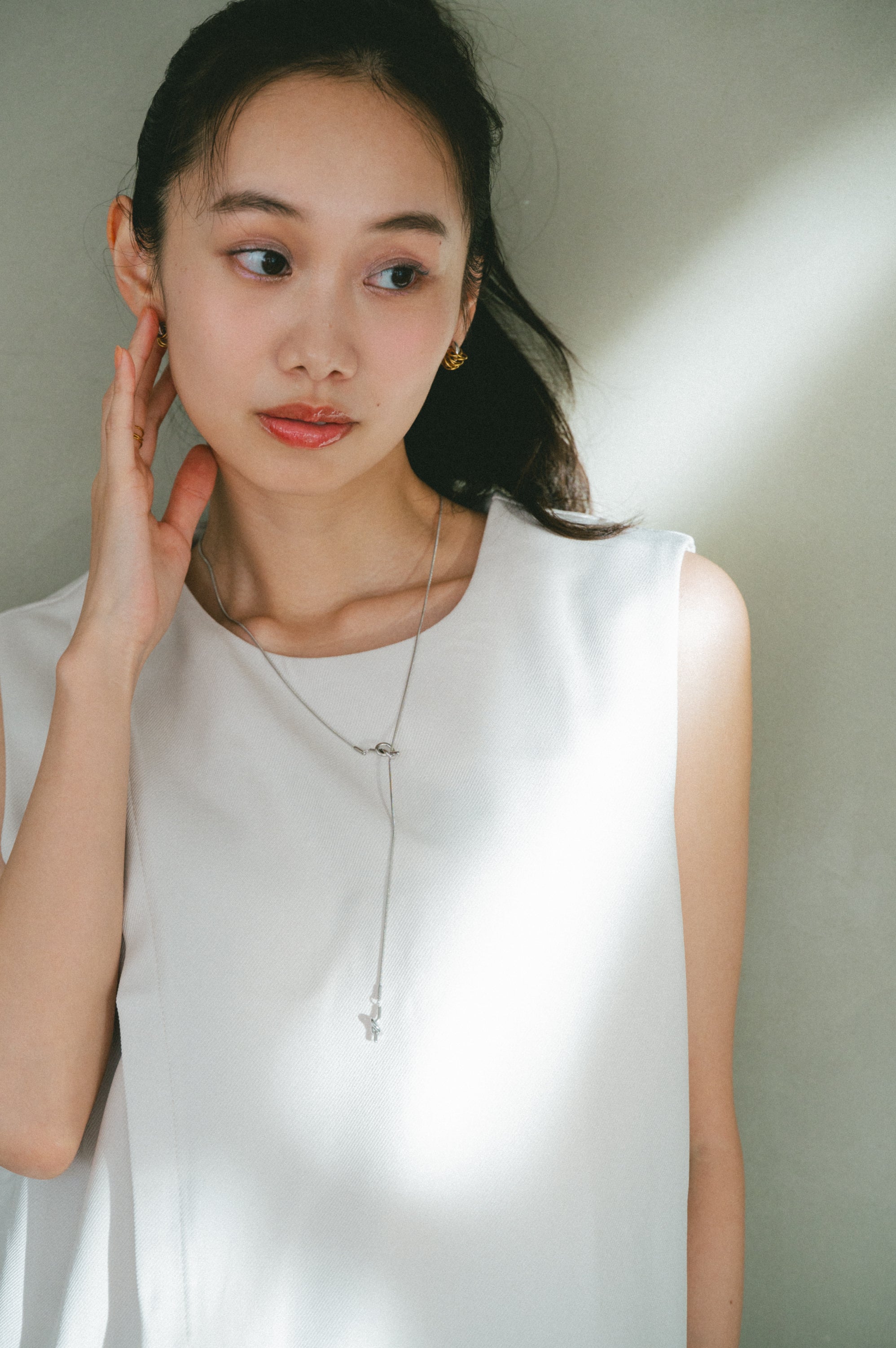 【Sign】Y-Chain Long Necklace