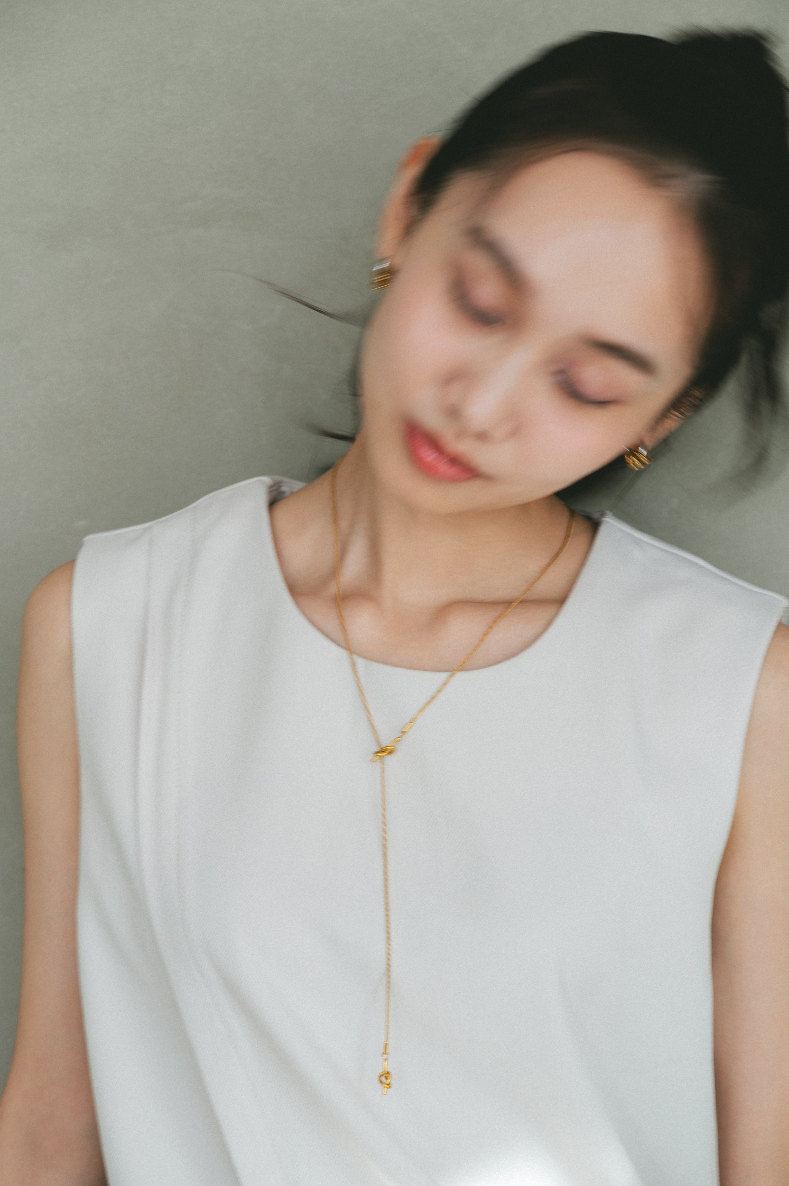 【Sign】Y-Chain Long Necklace