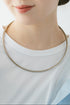 メタルチョーカー シルバー 華奢でシンプルなデイリーチョーカー 重ね付けベース 金属アレルギー対応 EPIS